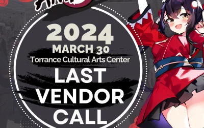 Last Vendor Call for Artists, Exhibitors and Apparel Vendors!