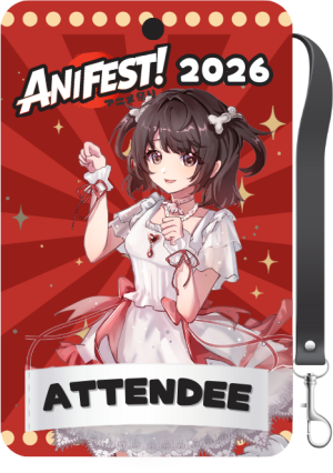 AniFest 2026 Attendee Badge