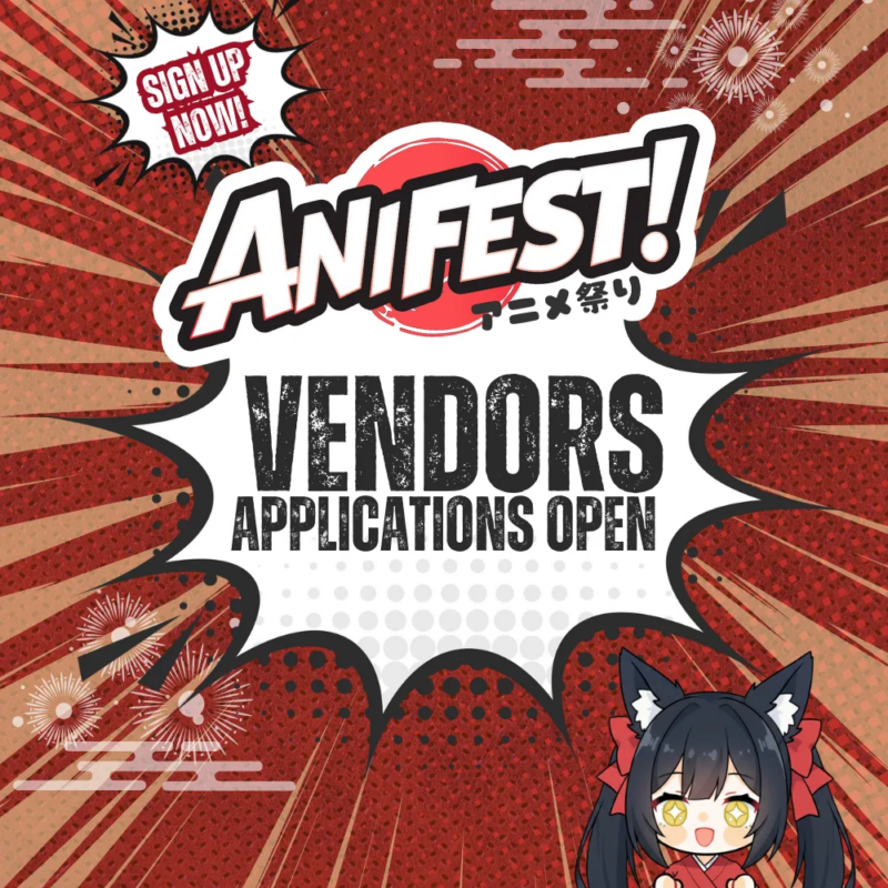 Artist and Exhibitor Applications Open! - AniFest 2026 News Southern California Anime Convention