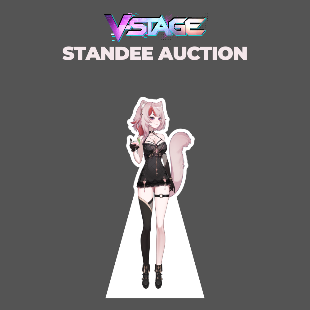 Neko Mikki Life Size Standee 1 Neko Mikki Life Size Standee – AniFest 2026 Badge