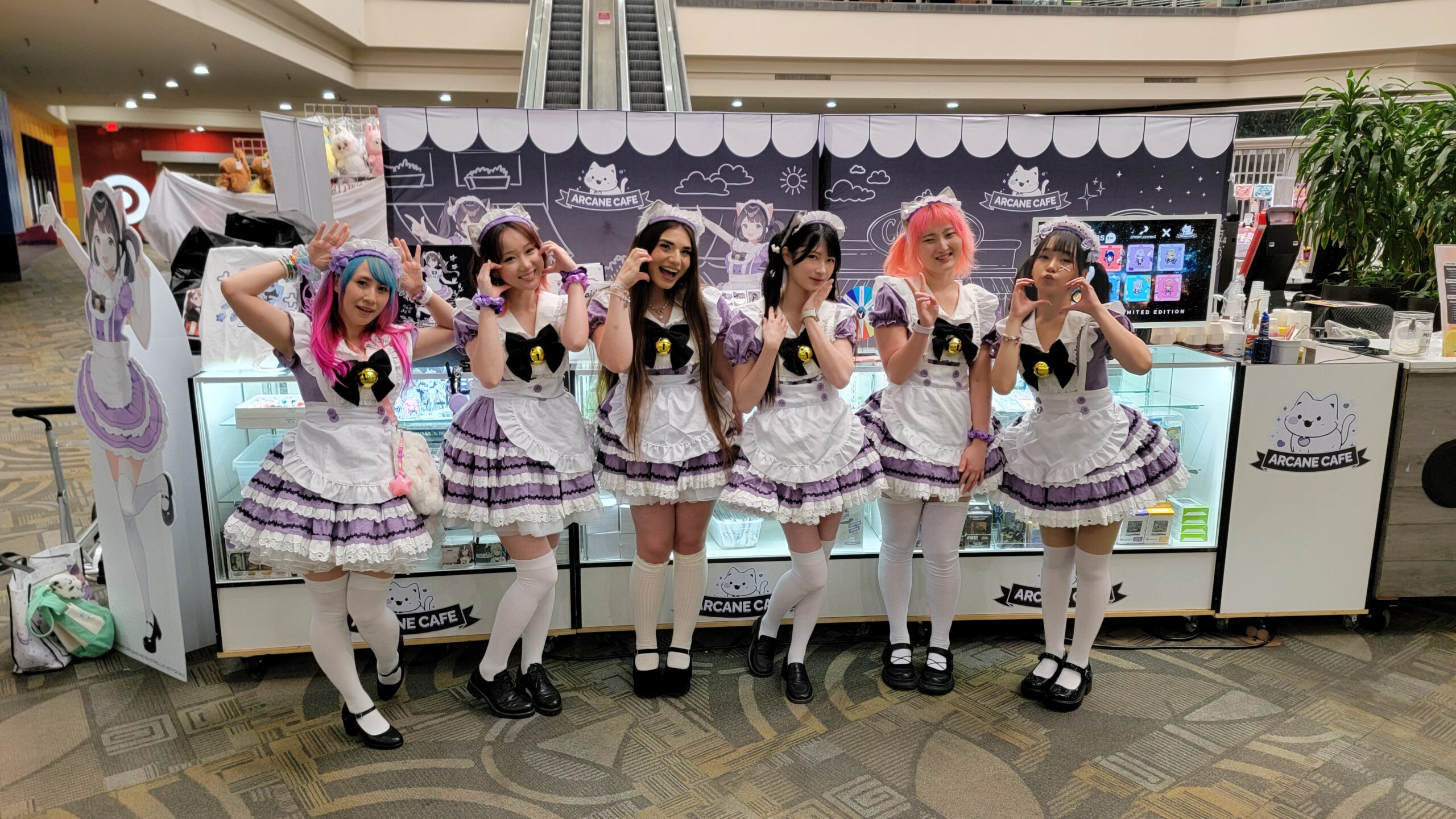 Arcane Maid Cafe at Anime Night Mart