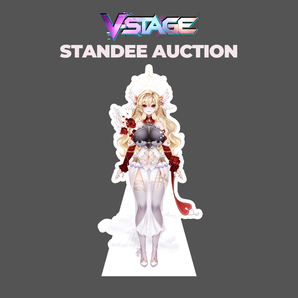 Angel Steps Life Size Standee 1 Angel Steps Life Size Standee – AniFest 2026 Badge