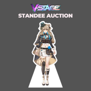 Hazumi Life Size Standee – AniFest 2026 Badge