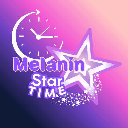 melanin Star Time Logo